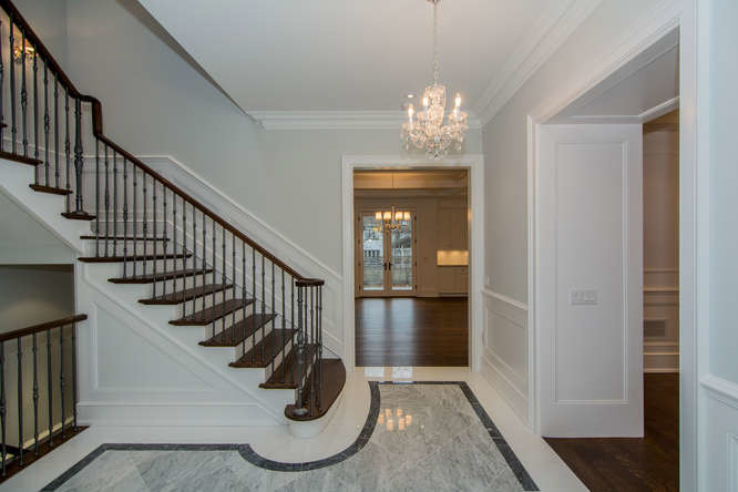 Inspiration for a classic staircase in Toronto.