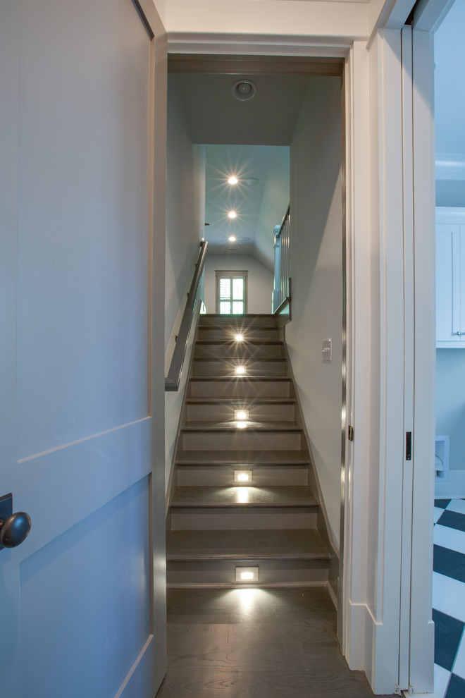 Photo of a contemporary staircase in Charleston.