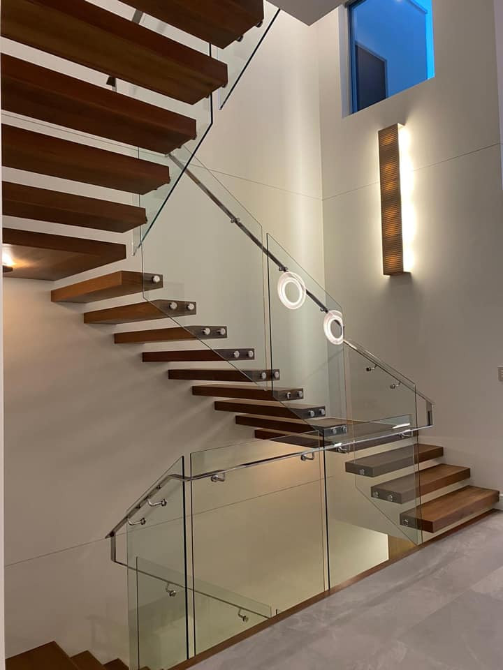 DTL Constructions Modern Luxury Home Staircase Gold Coast Tweed