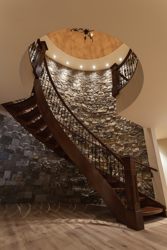 Eagle Ridge Traditional - Traditional - Staircase - Calgary - by Dean ...