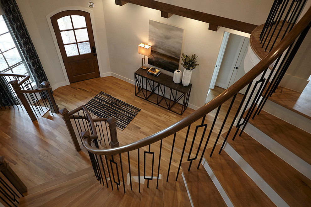 Edgestone at Legacy Shaddock Homes Traditional Staircase Dallas by Shaddock Homes Houzz