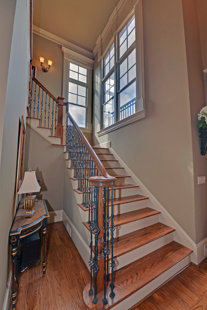 Example of a staircase design in Atlanta