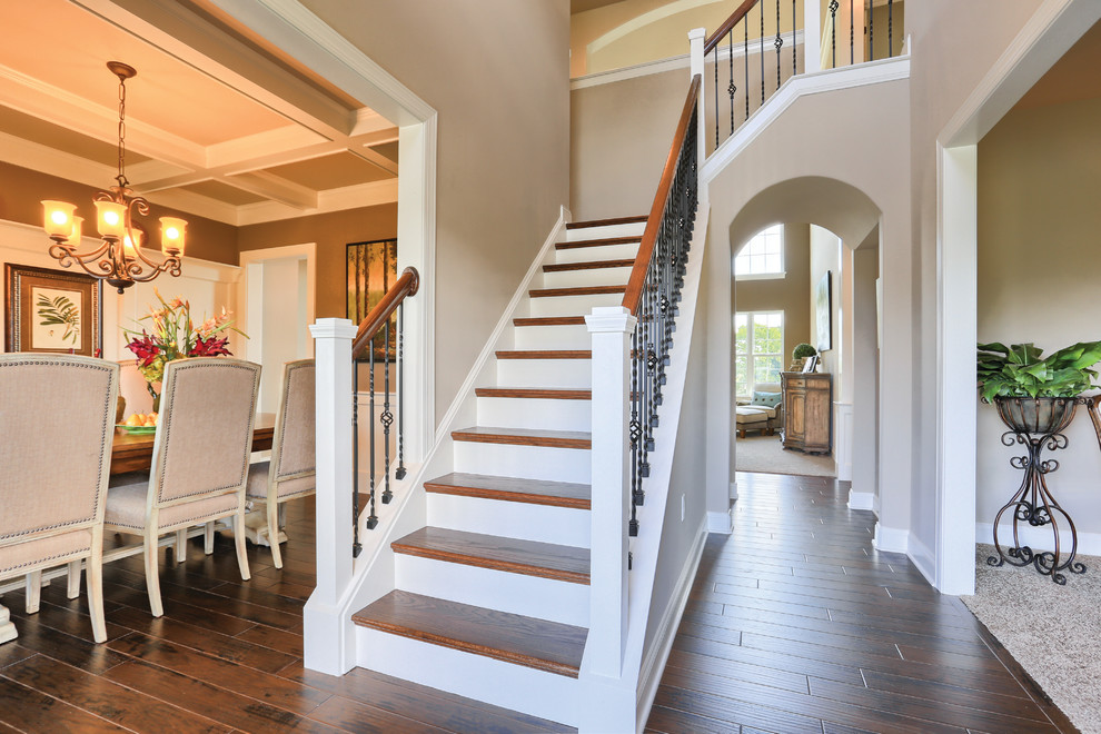Ellsworth Model Traditional Staircase Other by Garman Builders
