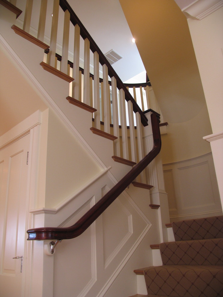 Elmwood Road, Marblehead Traditional Staircase Boston by
