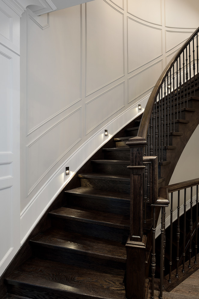 Design ideas for a traditional staircase in Toronto.