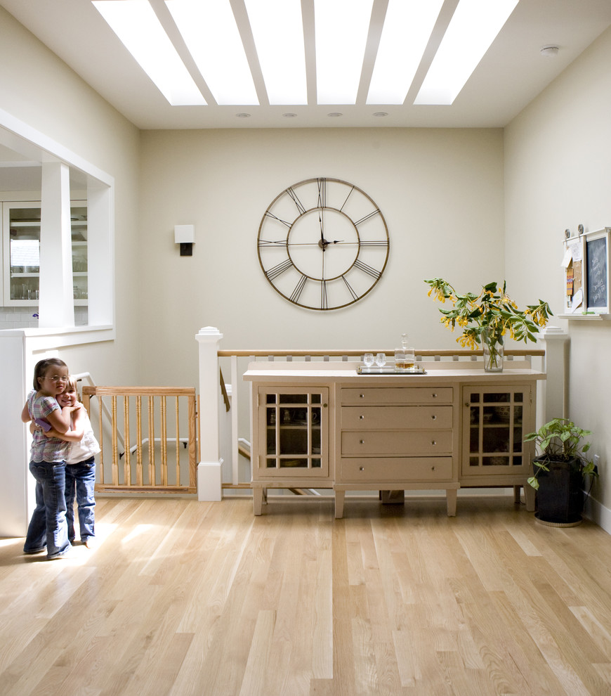 Example of a classic staircase design in San Francisco