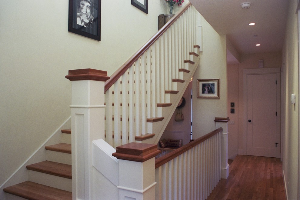 Inspiration pour un escalier craftsman.
