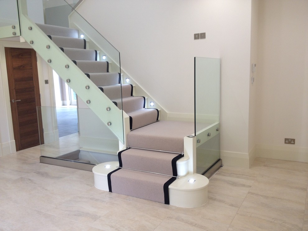This is an example of a staircase in Cheshire.