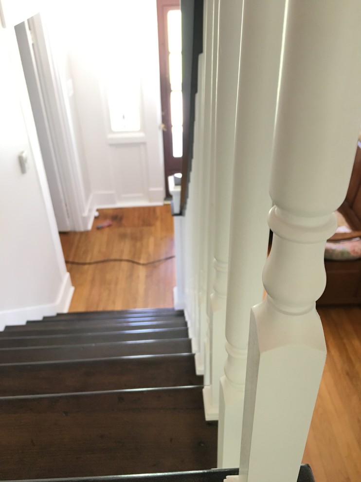 Aménagement d'un escalier campagne.
