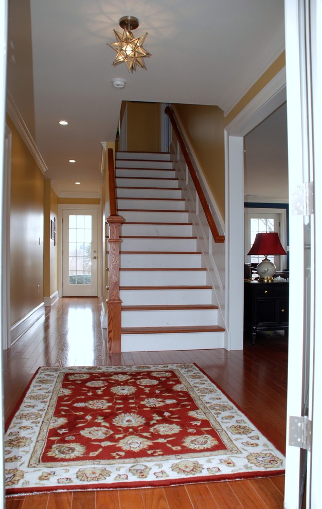 Elegant staircase photo in Newark