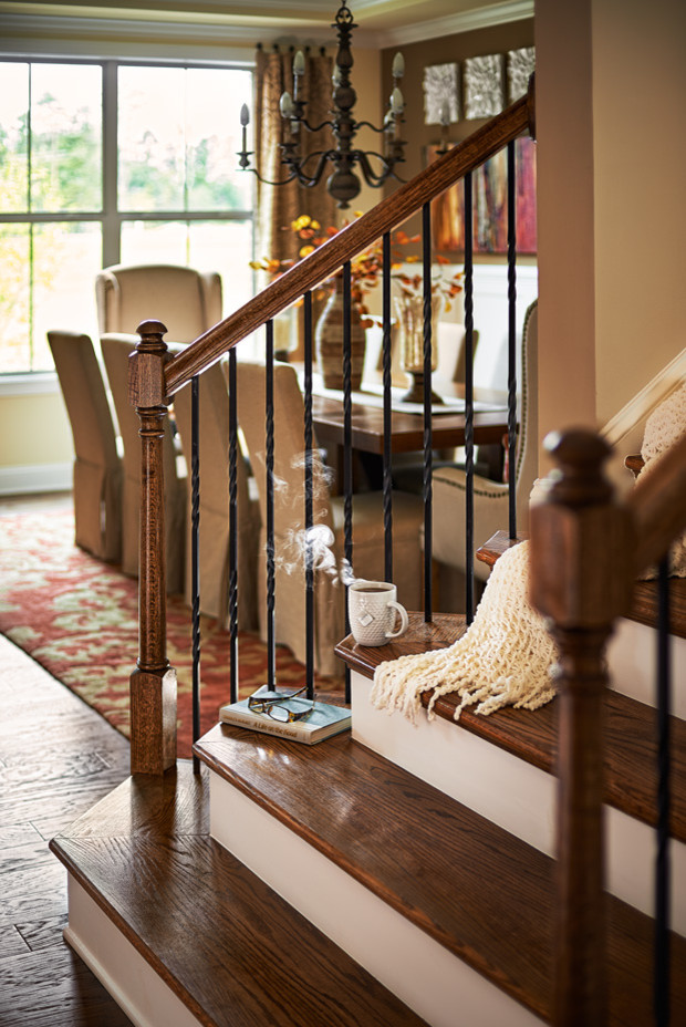 Staircase - traditional staircase idea in Charlotte