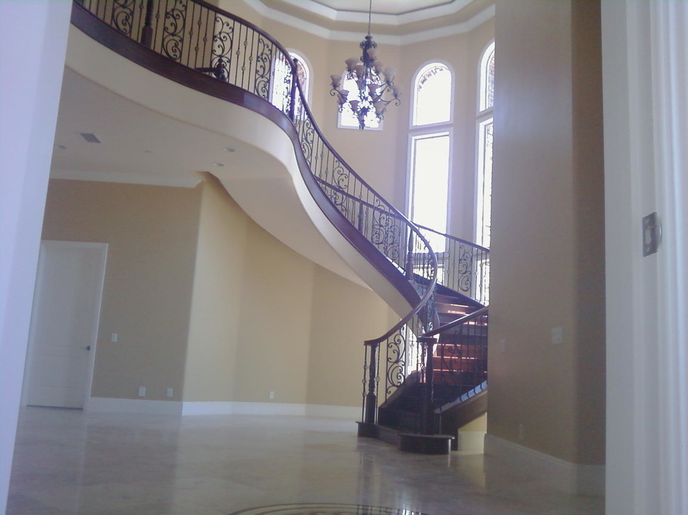 FreeStanding Stairways Traditional Staircase Las Vegas by JD