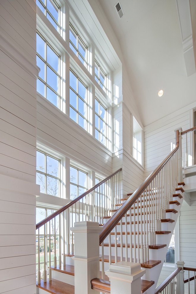 French Country Farmhouse - Farmhouse - Staircase - Omaha - by Kurt