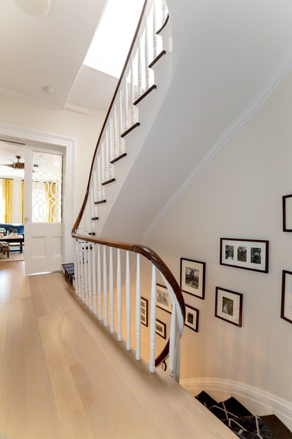 Garden Street Brownstone staircase - Contemporary - Staircase - New ...