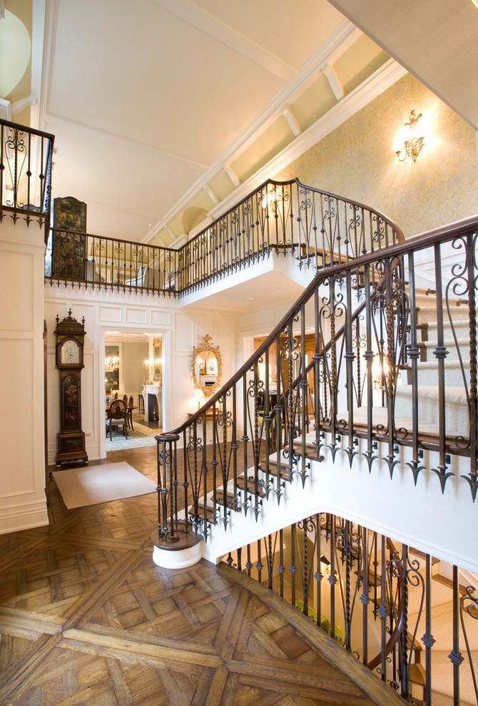 Design ideas for a classic staircase in New York.