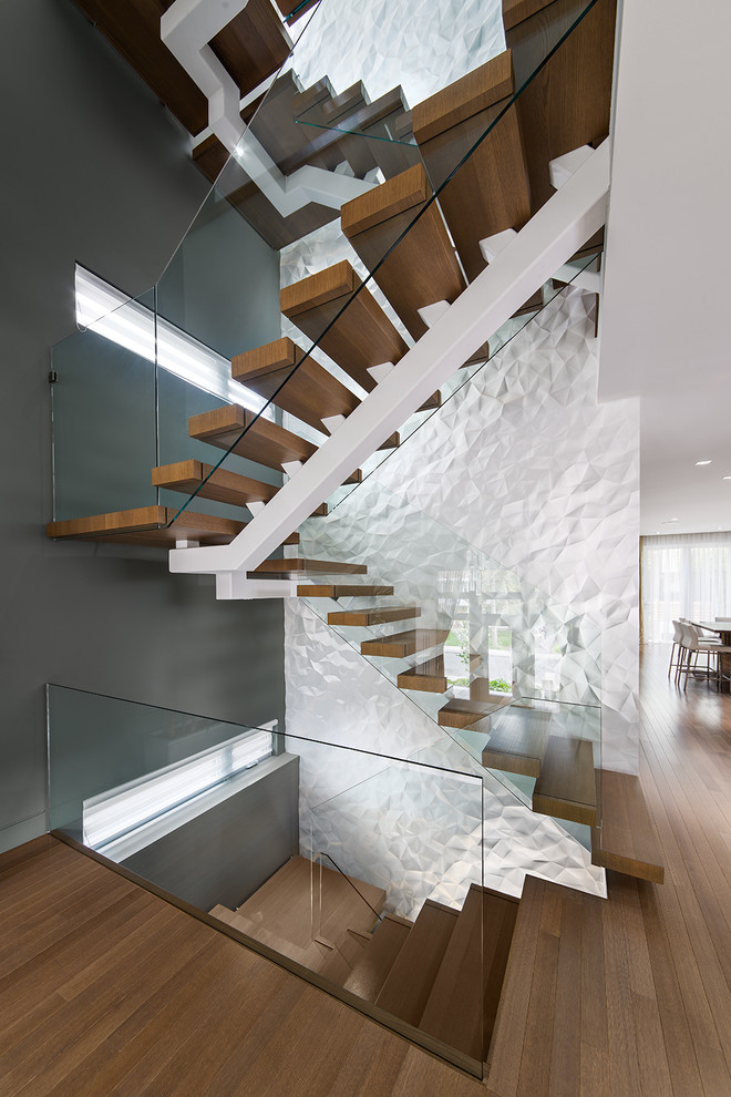 Geneva Home Design First Interiors Contemporary Staircase