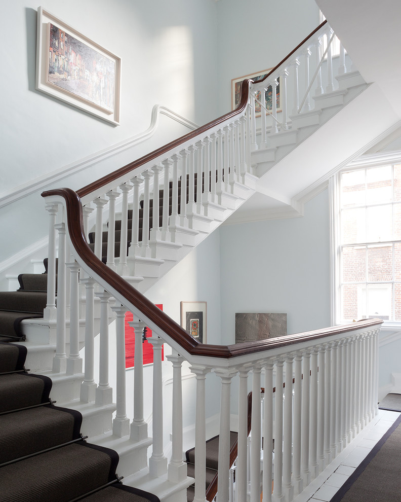 Design ideas for a classic staircase in Dublin.