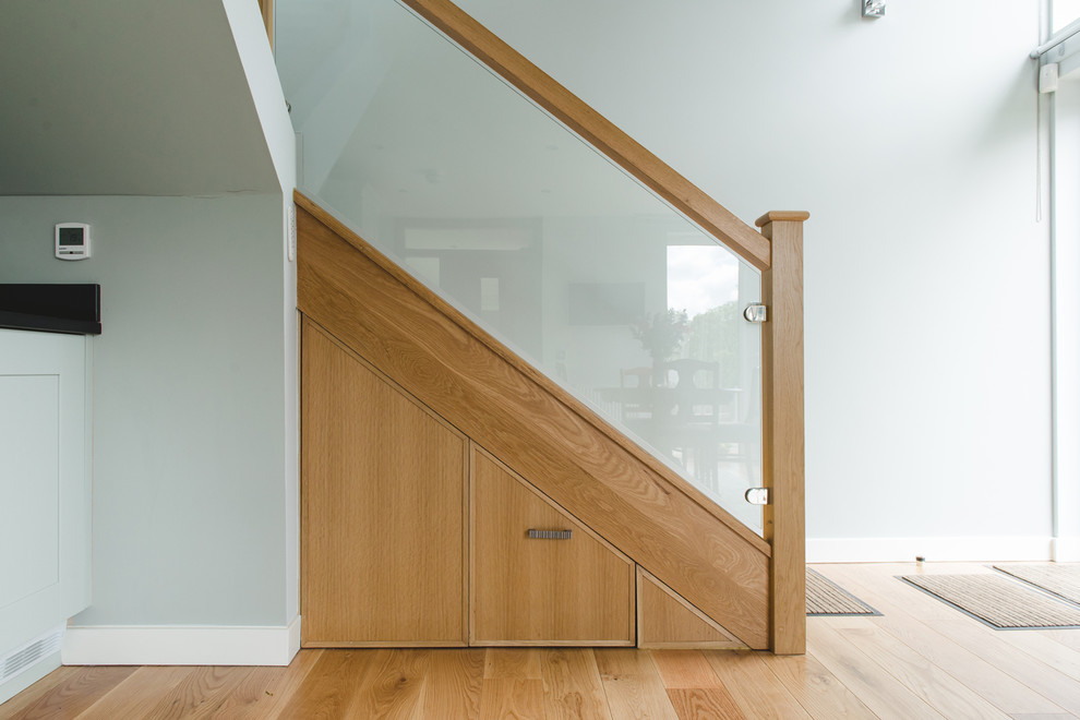 Glasgow Road, Waterfoot Contemporary Staircase Glasgow by Emma