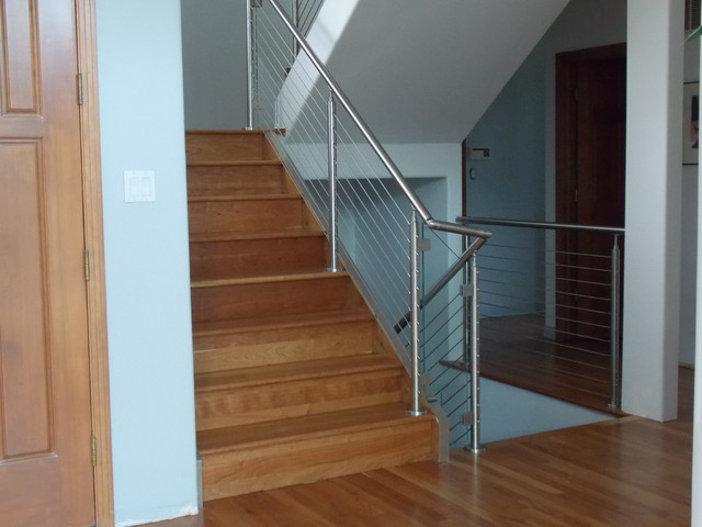 Glass Hand Railing Contemporary Staircase Denver By Denver Glass Interiors Inc Houzz Au