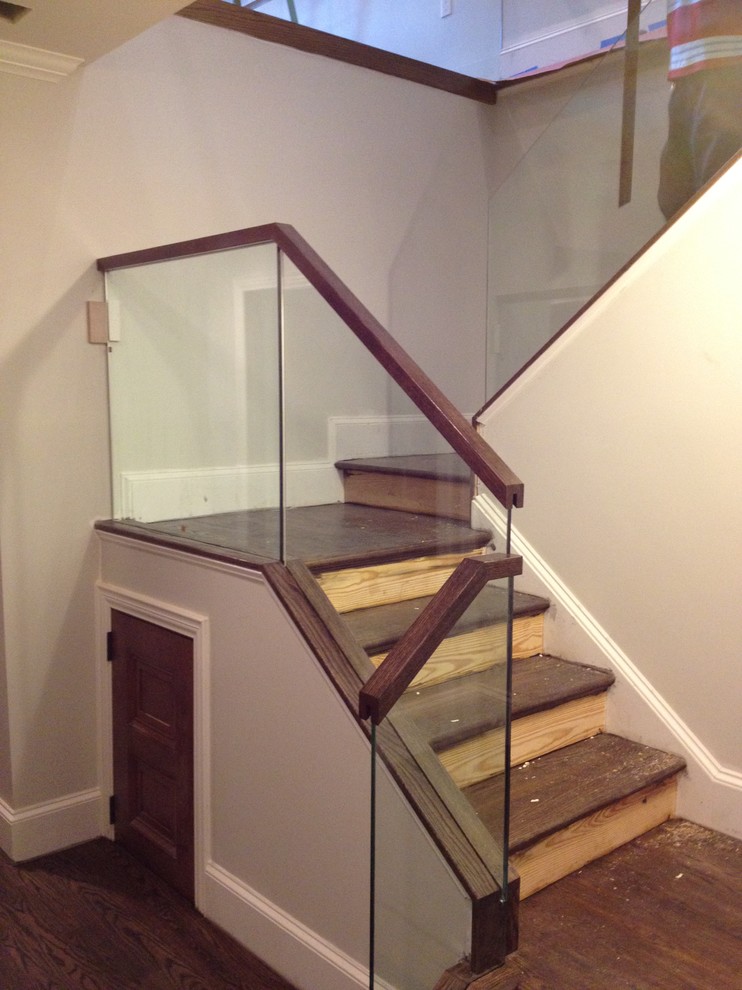 Glass railing - Modern - Staircase - Philadelphia - by John A Tallarida ...