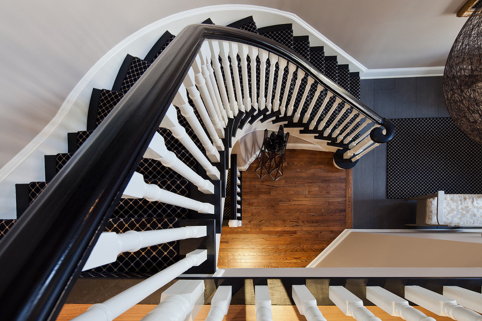 Moderne Treppe in Toronto