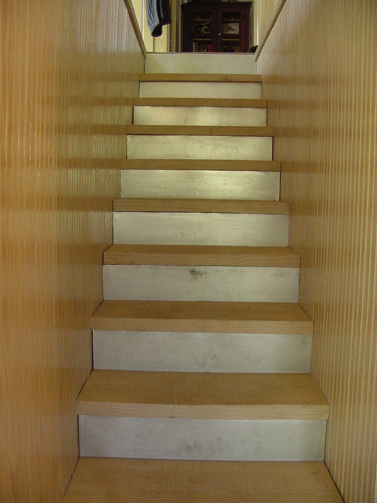 Inspiration for a country staircase remodel in Austin
