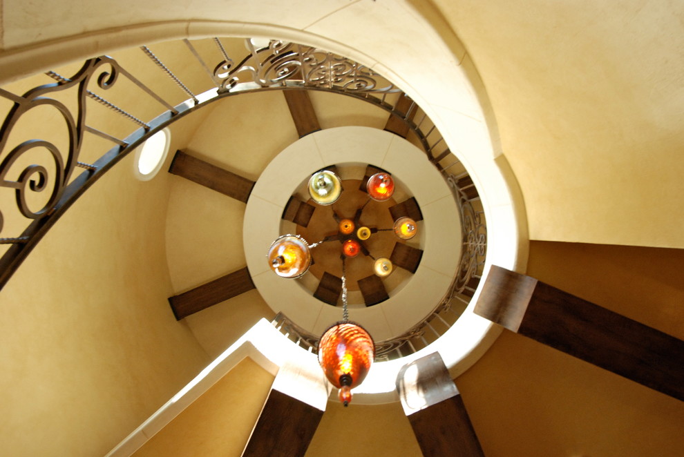 Design ideas for a mediterranean staircase in Austin.