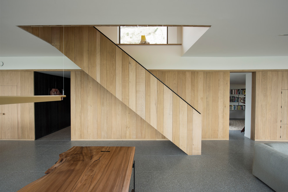 Photo of a contemporary staircase in Sussex.