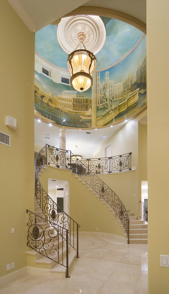Inspiration for a timeless staircase remodel in Orlando