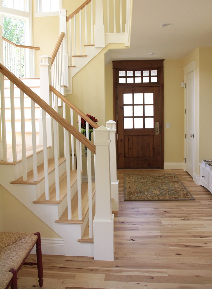 Inspiration for a timeless staircase remodel in Grand Rapids