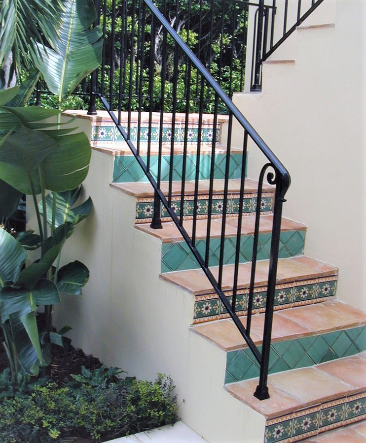 Handcrafted Ceramic Tiles Staircase DC Metro by Stone Solution