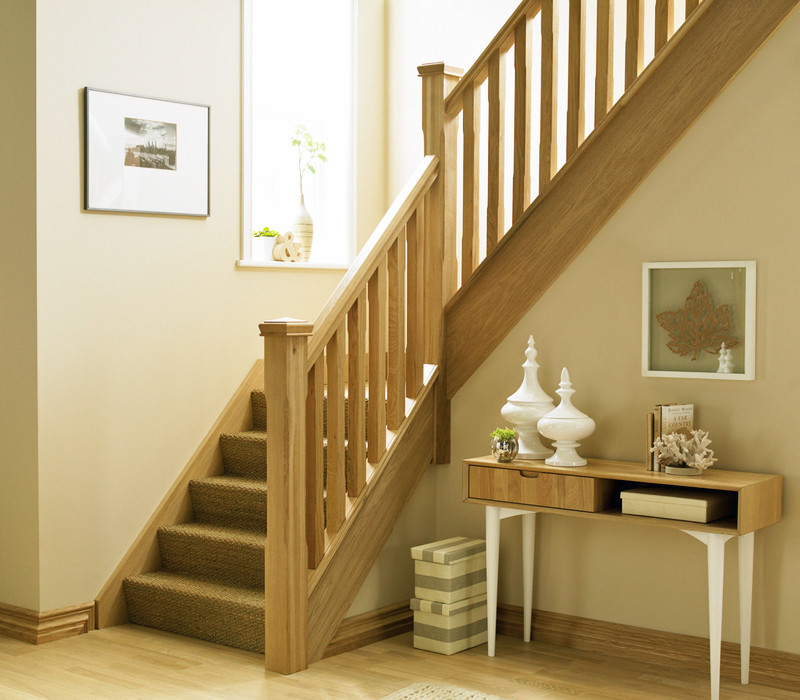 Heritage white oak stairs - Traditional - Staircase - Other - by Wonkee  Donkee Richard Burbidge | Houzz