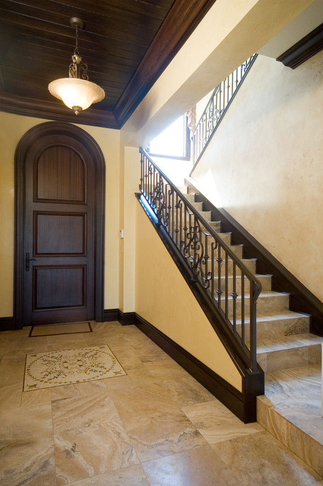 Photo of a mediterranean staircase in Tampa.