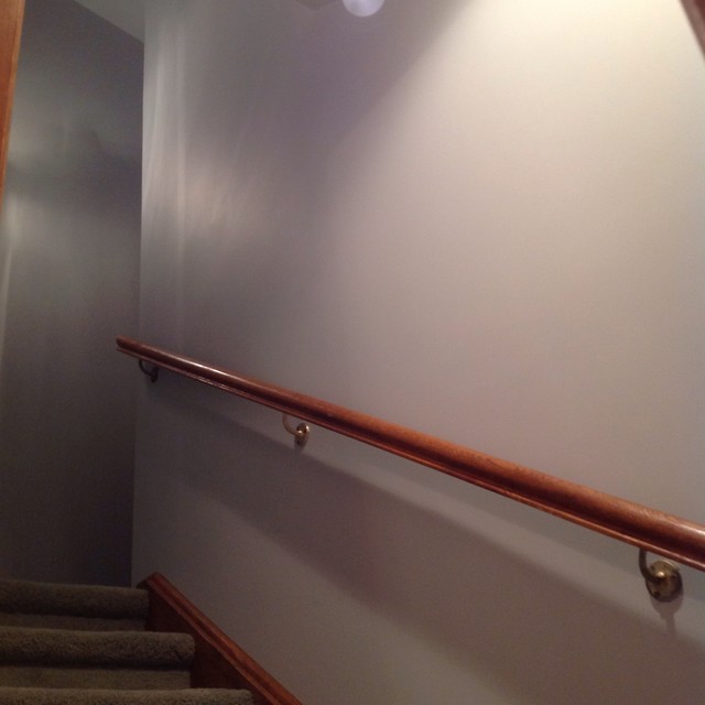 High ceilings and wall repair after wallpaper removal Traditional