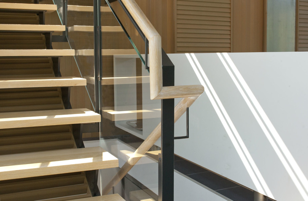 Inspiration for a contemporary staircase in Baltimore.