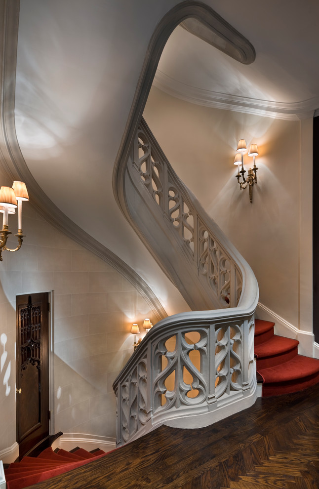 Historic New York City Townhouse Main Stairway Major Renovation