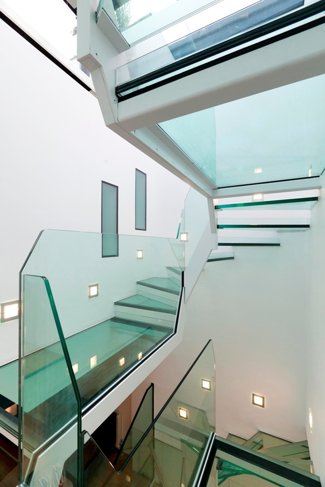 This is an example of a modern staircase in London.