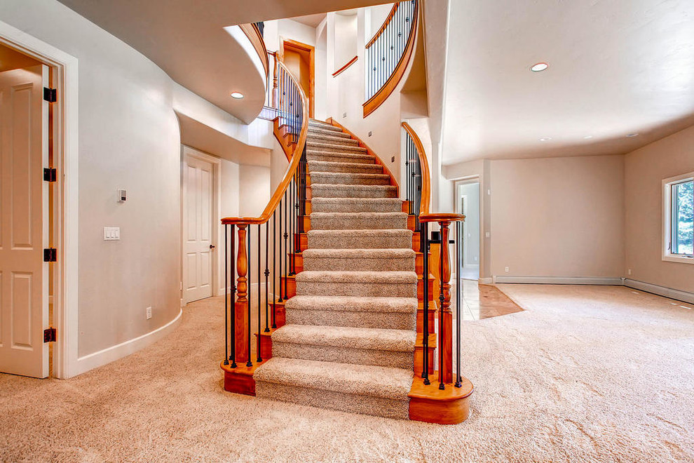Staircase - traditional staircase idea in Denver