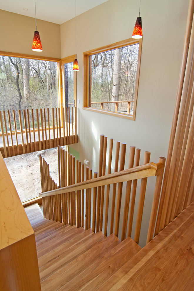 Idéer för funkis trappor i trä