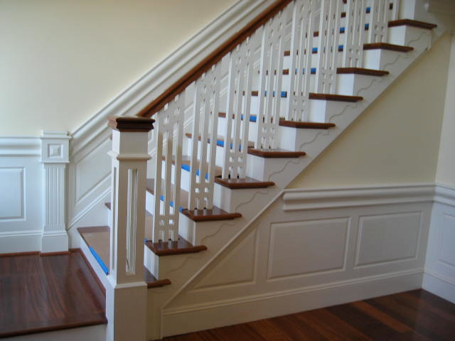 Design ideas for a classic staircase in Philadelphia.