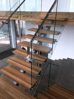 75 Industrial Mixed Material Railing Staircase Ideas You'll Love -  February, 2024