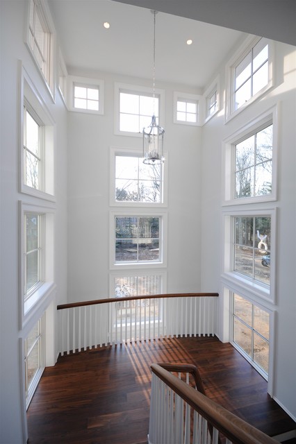 Inside of stair tower. - Transitional - Staircase - New York - by ...