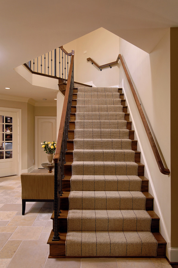Design ideas for a classic staircase in DC Metro.