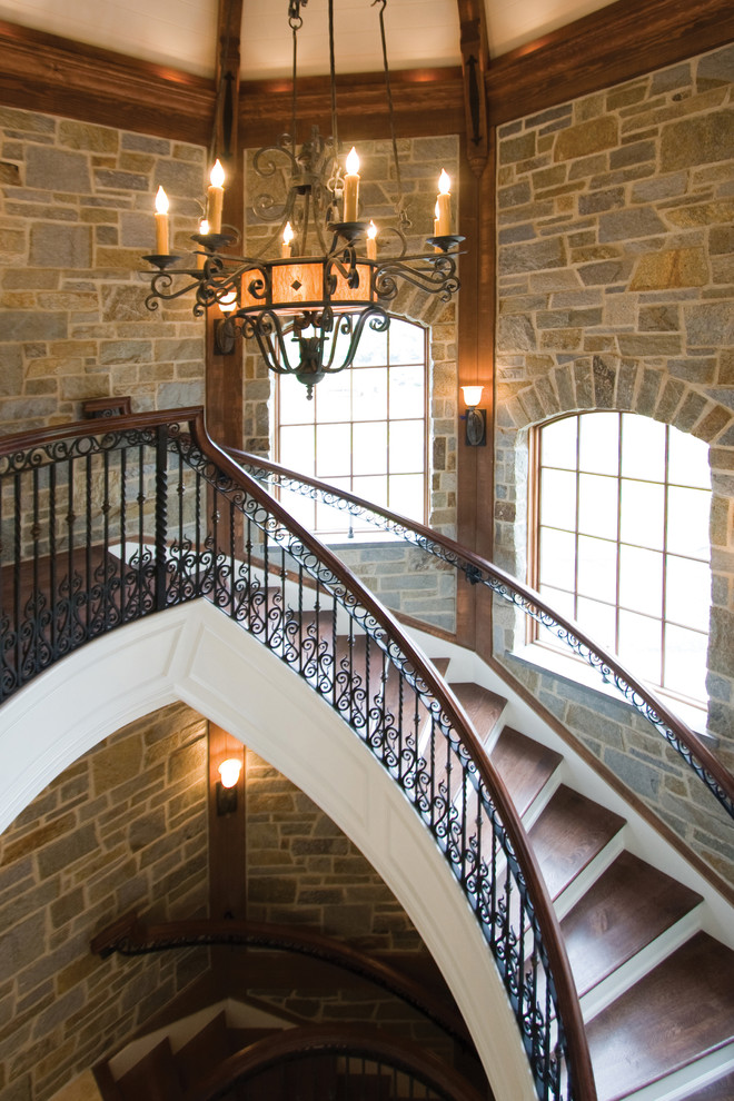 Interior Stone Projects Traditional Staircase Philadelphia by