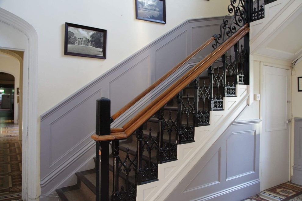 Klassische Treppe in Dublin