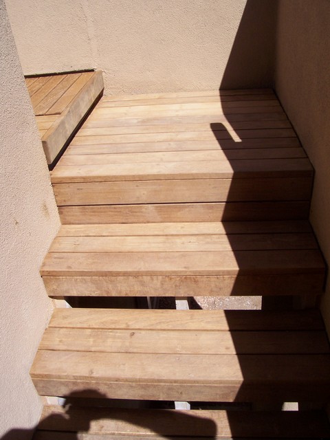 Ipe Deck stairs - Classique - Escalier - Albuquerque - par Old Town ...