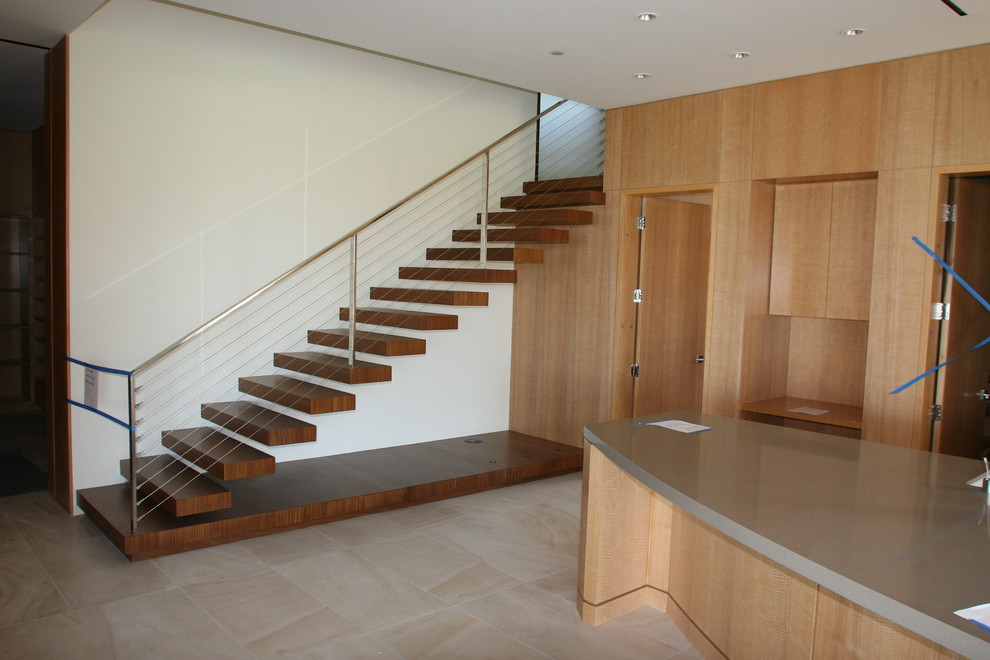 J residence at the Ridges - Contemporary - Staircase - Las Vegas - by ...