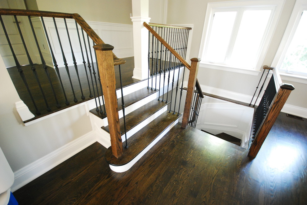 K.C. Carysfort Modern Staircase Toronto by Deluxe Stair