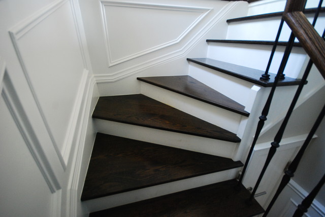 K C Carysfort Modern Staircase Toronto By Deluxe Stair Railing Ltd Houzz