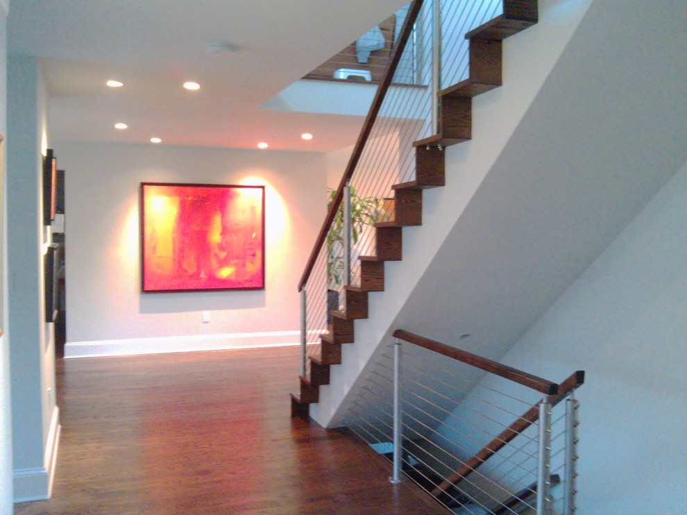 Staircase - contemporary staircase idea in Baltimore